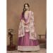 Picture of Ravishing Silk Pink Anarkali Salwar Kameez