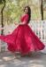 Picture of Wonderful Georgette Light Coral Readymade Gown