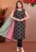 Picture of Classy Silk Black Readymade Salwar Kameez