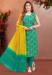 Picture of Delightful Silk Teal Readymade Salwar Kameez