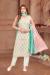 Picture of Good Looking Silk Off White Readymade Salwar Kameez