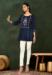 Picture of Taking Chiffon Navy Blue Kurtis & Tunic