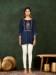 Picture of Taking Chiffon Navy Blue Kurtis & Tunic