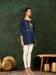 Picture of Taking Chiffon Navy Blue Kurtis & Tunic