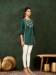 Picture of Splendid Chiffon Sea Green Kurtis & Tunic