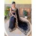 Picture of Resplendent Silk Black Saree