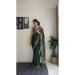 Picture of Delightful Georgette Sea Green Saree