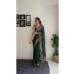 Picture of Delightful Georgette Sea Green Saree