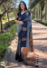 Picture of Ravishing Silk Slate Grey Saree