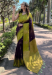 Picture of Bewitching Silk Navy Blue Saree