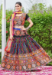 Picture of Beautiful Cotton Dark Slate Grey Lehenga Choli