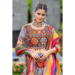 Picture of Fascinating Cotton Light Slate Grey Lehenga Choli