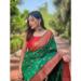 Picture of Ravishing Silk Teal Saree