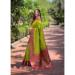 Picture of Graceful Silk Yellow Green Saree