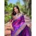 Picture of Charming Silk Dark Orchid Saree