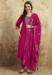 Picture of Marvelous Chiffon Pink Readymade Salwar Kameez