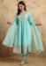 Picture of Charming Chiffon Powder Blue Readymade Salwar Kameez