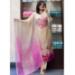 Picture of Resplendent Georgette Rosy Brown Readymade Salwar Kameez