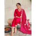 Picture of Radiant Georgette Crimson Readymade Salwar Kameez