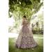 Picture of Sightly Georgette & Net Grey Lehenga Choli