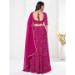 Picture of Lovely Georgette & Net Deep Pink Lehenga Choli