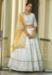 Picture of Marvelous Georgette & Net Off White Lehenga Choli