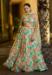 Picture of Georgette & Net Dark Sea Green Lehenga Choli