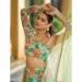 Picture of Georgette & Net Dark Sea Green Lehenga Choli