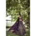 Picture of Gorgeous Georgette & Net Purple Lehenga Choli