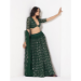 Picture of Sublime Georgette Dark Green Lehenga Choli