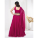 Picture of Marvelous Georgette Deep Pink Lehenga Choli