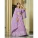 Picture of Ravishing Georgette & Net Plum Lehenga Choli