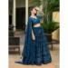 Picture of Gorgeous Georgette & Net Navy Blue Lehenga Choli