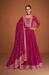 Picture of Taking Silk Pink Anarkali Salwar Kameez