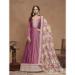 Picture of Sightly Silk Pale Violet Red Party Wear Gown