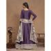 Picture of Delightful Silk Purple Party Wear Gown