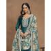 Picture of Graceful Silk Teal Party Wear Gown