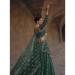 Picture of Lovely Chiffon & Silk Sea Green Lehenga Choli