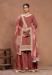 Picture of Charming Silk Rosy Brown Straight Cut Salwar Kameez