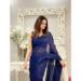 Picture of Taking Georgette Midnight Blue Saree