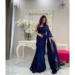 Picture of Taking Georgette Midnight Blue Saree