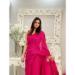 Picture of Delightful Georgette Pink Saree