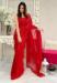 Picture of Classy Georgette Red Saree