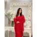 Picture of Classy Georgette Red Saree