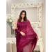 Picture of Comely Georgette Maroon Saree