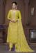 Picture of Charming Organza Peru Straight Cut Salwar Kameez