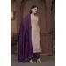 Picture of Ravishing Rayon Beige Straight Cut Salwar Kameez