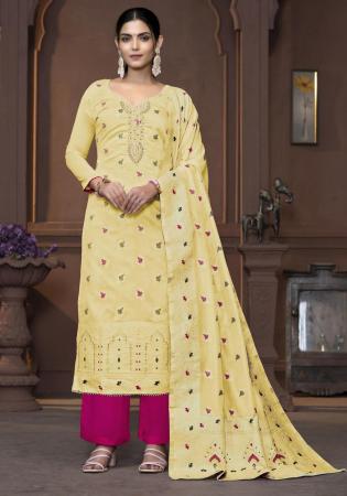 Picture of Classy Rayon Burly Wood Straight Cut Salwar Kameez