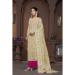 Picture of Fascinating Rayon Tan Straight Cut Salwar Kameez