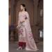 Picture of Bewitching Cotton Rosy Brown Straight Cut Salwar Kameez